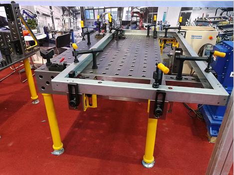 三維柔性組合焊接工裝安裝的注意事項